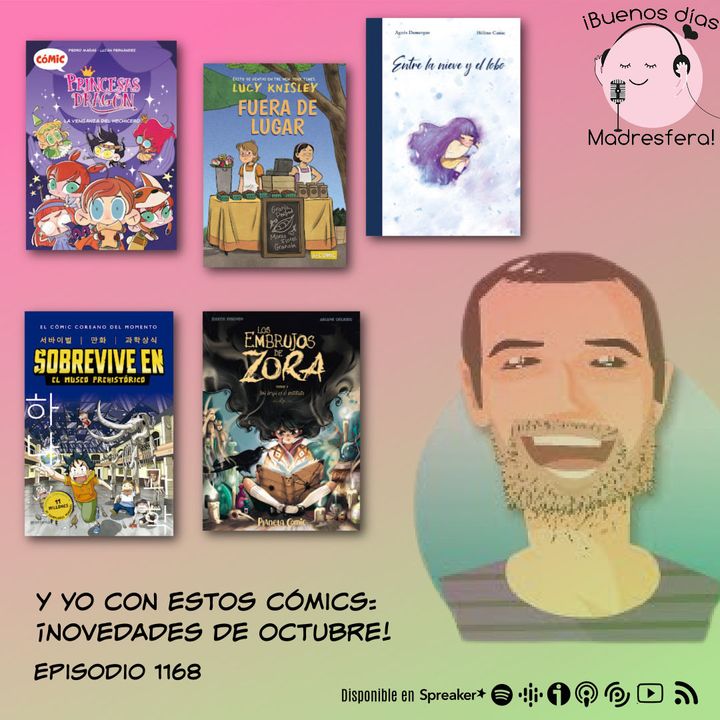 Y yo con estos comics con @estasbarbas: Novedades de octubre @Literatura_SM, @anayainfantil, Montena, @KodomoComics y @PlanetadComic