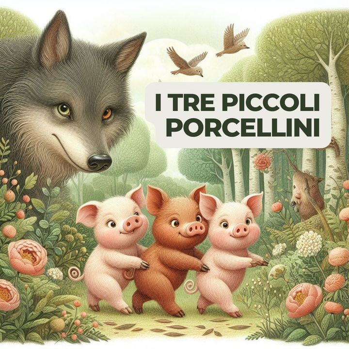 I TRE PICCOLI PORCELLINI - Storia per Bambini