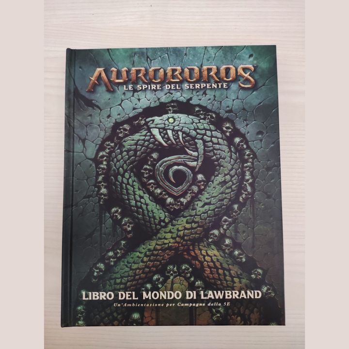 #223 - Auroboros: Le Spire del Serpente  - Libro del Mondo di Lawbrand (Recensione)