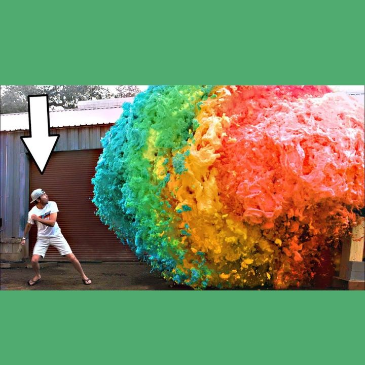 World's Largest Devil's Toothpaste Explosion