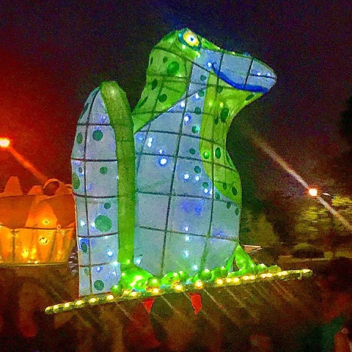 Inaugural Lantern Parade in Sandy Springs, Georgia