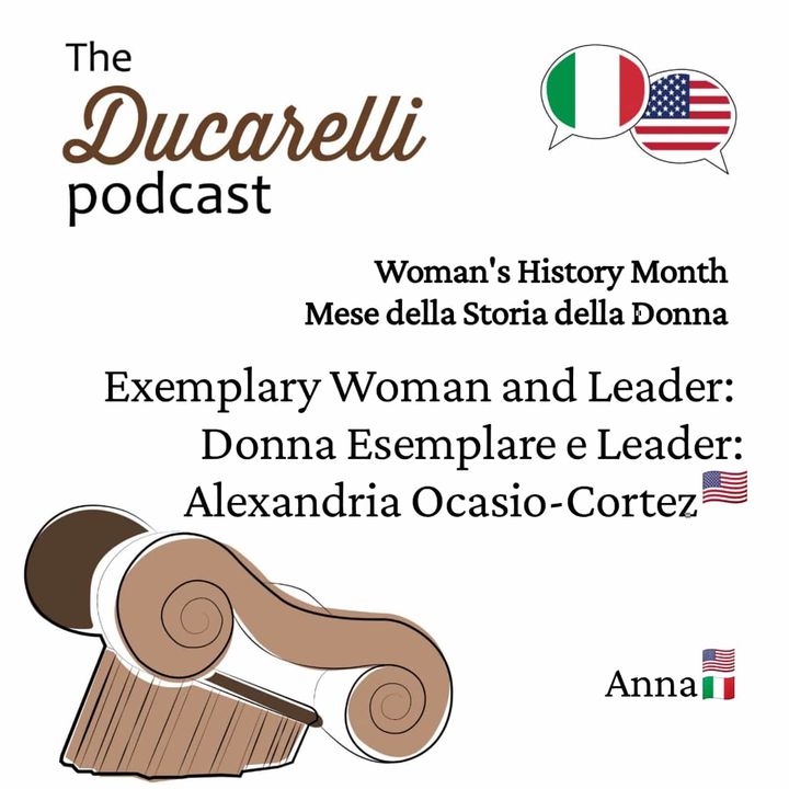 Exemplary Woman and Leader Alexandria Ocasio-Cortez Donna Esemplare e Leader