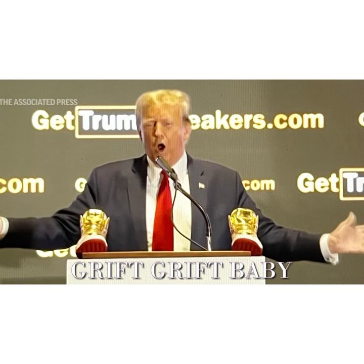 Trump Drops $399 Gold Sneakers @ Sneaker Con Day After $355 Million Fine | Booed & Sold Out Sneakers