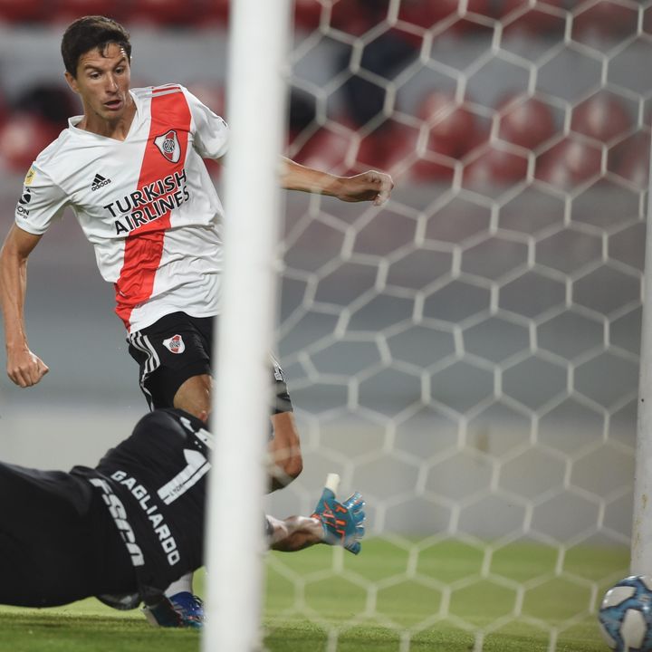 Gol de River: Ignacio Fernández 1-0