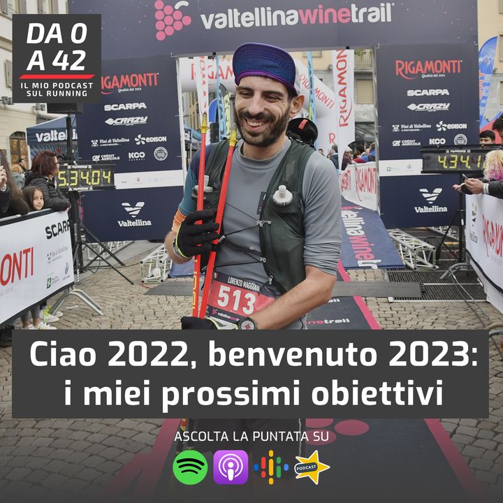 Ciao 2022, benvenuto 2023: i miei prossimi obiettivi