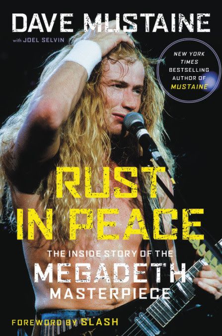 Dave Mustaine Releases The Book Rust In Peace