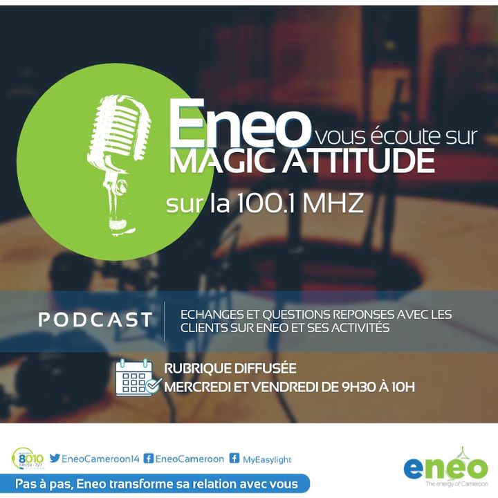 Eneo sur Magic Attitude: Un Podcast Eneo