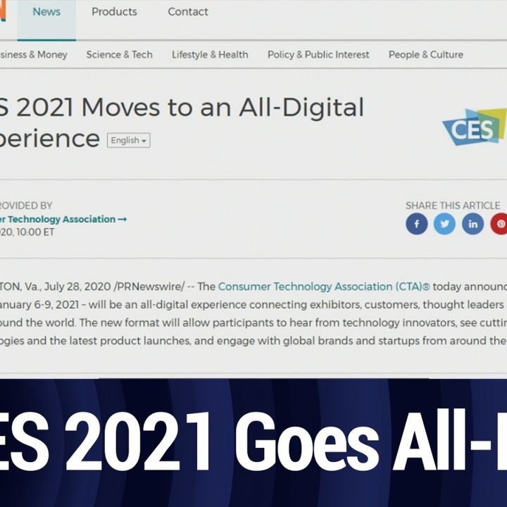 CES 2021 Goes All-Digital | TWiT Bits