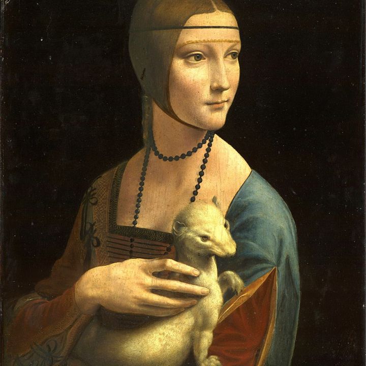 Leonardo da Vinci. Dama con ermellino