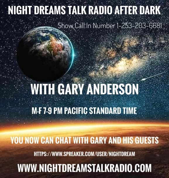 NIGHT DREAMS TALK RADIO AFTER DARK Guest Dr. Bruce Maccabee