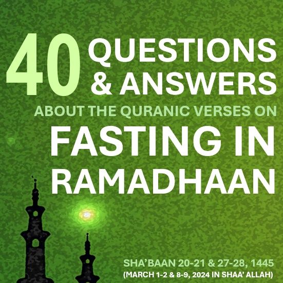 40 Questions & Answers About Fasting