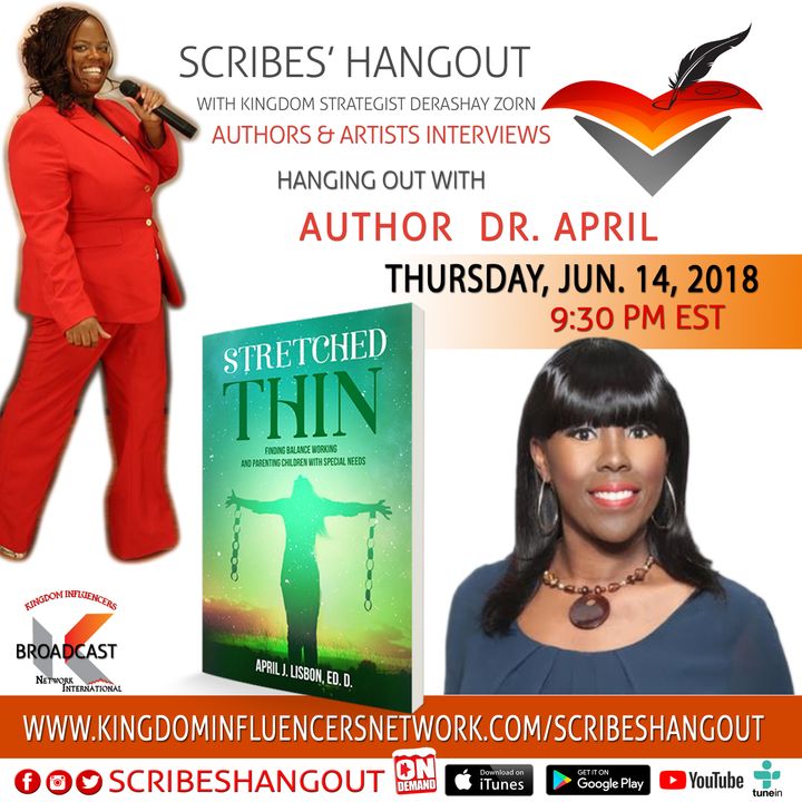 Scribes Hangout welcomes Dr, April