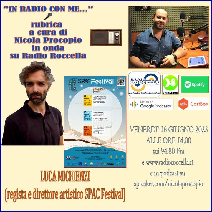 In Radio con me - Intervista a Luca Michienzi 16-06-2023