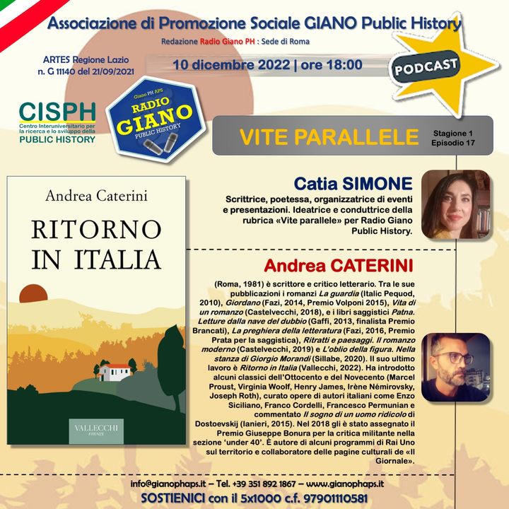 RITORNO IN ITALIA | Andrea CATERINI