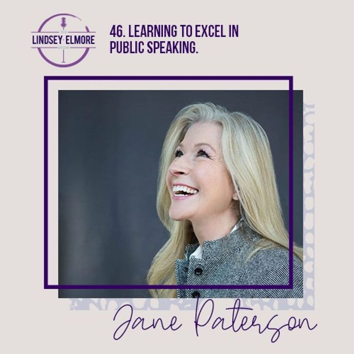 Learning to excel in public speaking. An interview with Jane Paterson.