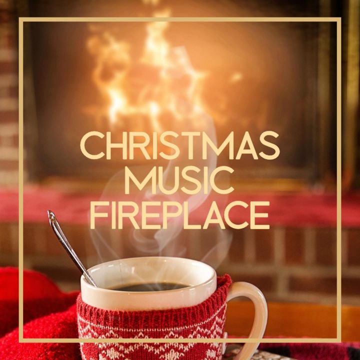 Christmas Music Fireplace | 1 Hour