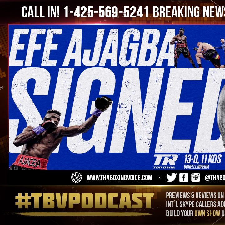 ☎️Efe Ajagba Signs with Top Rank😱Live Ronnie Shields Reacts to Being🔥FIRED For Kay Koroma😲