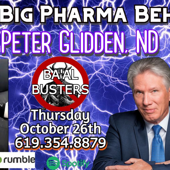 Dr Peter Glidden, ND Thursdays 1pm CT (LIVE Call-in Show)