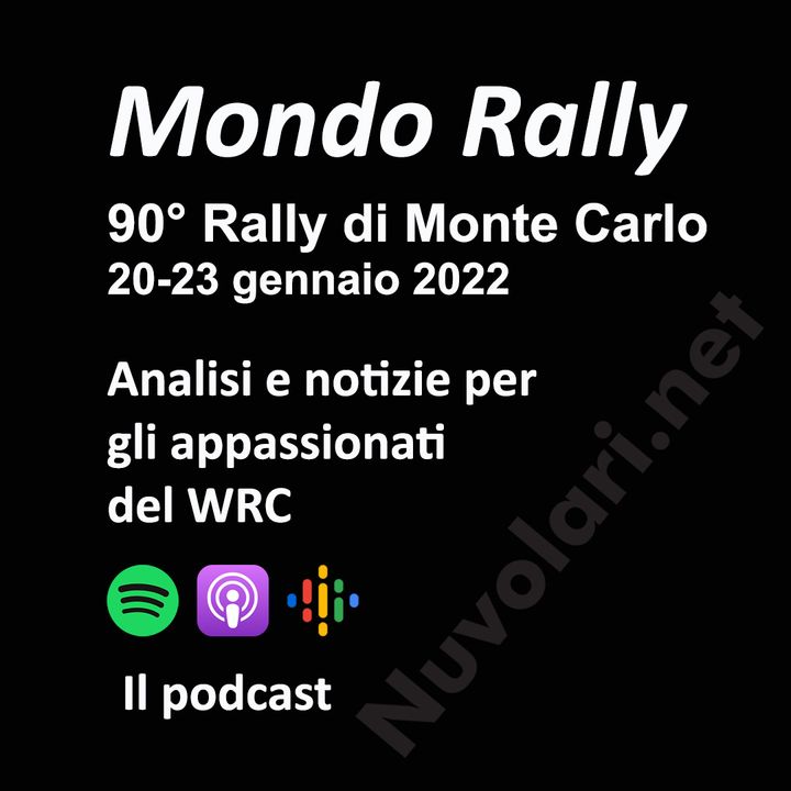 90° Rallye Monte Carlo 20-23 gennaio 2022
