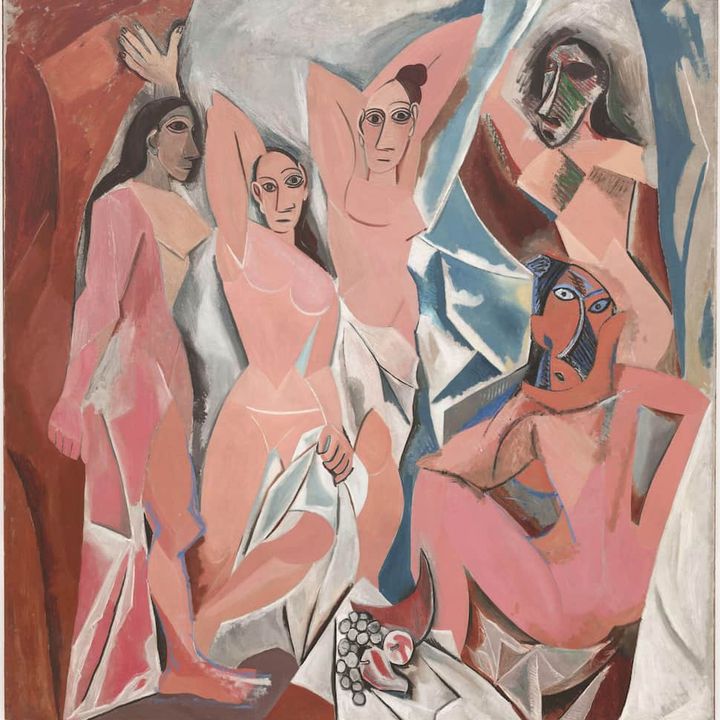 Picasso Les Demoiselles d' Avignon