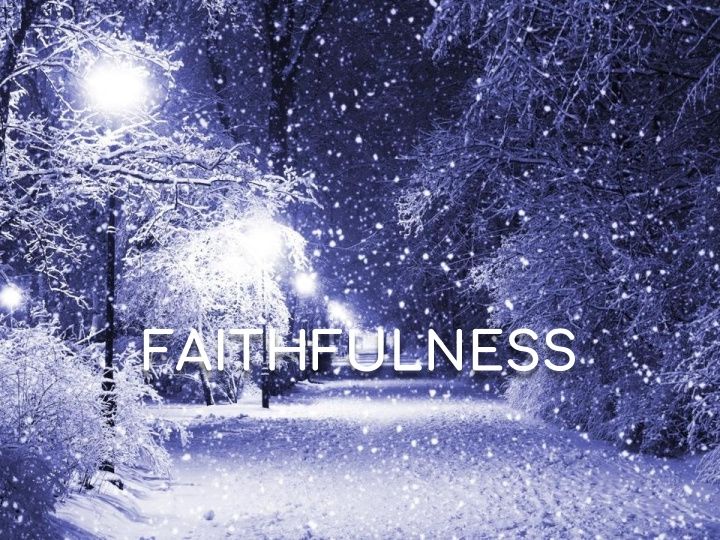 Faithfulness is Cool - Morning Manna #2900