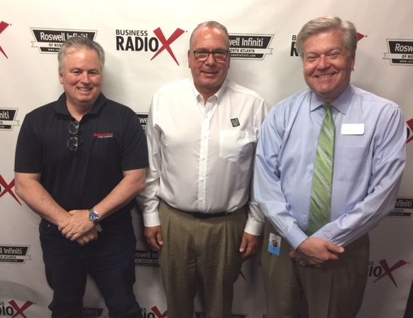 Jim Zavorski with Alpharetta Sign Company and Phil Wahl with Kale Me Crazy