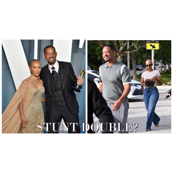 Jada Says Slap Saved Marriage As Will Is Seen With Mystery Woman Resembling Her & Amber Rose