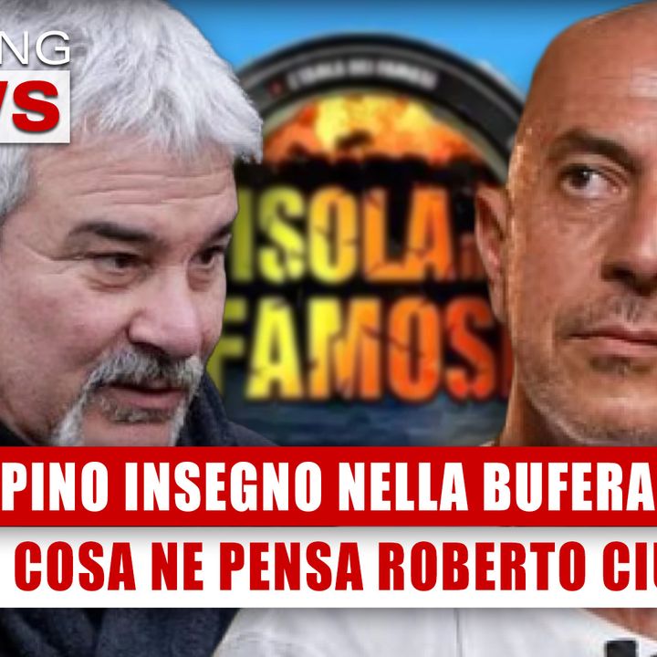 Pino Insegno Nella Bufera: Ecco Cosa Ne Pensa Roberto Ciufoli! 