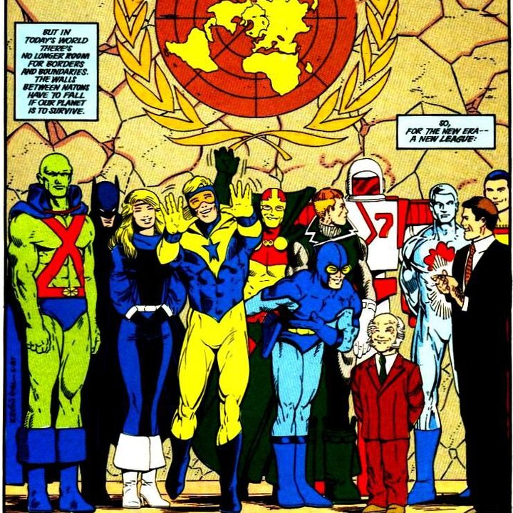 Justice League 1987 - Reinventing Superheroes
