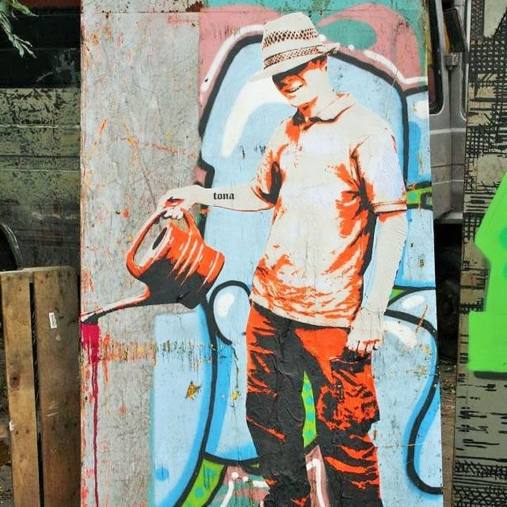 TONA - Graffiti & Stencil Artist - MISTER TONA - Hamburg - [ GERMANY ]