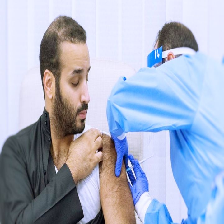 Saudi Arabian Crown Prince Mohammed bin Salman receives first dose of COVID-19 vaccine