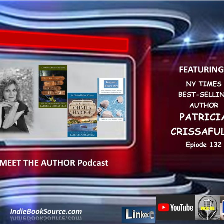 MEET THE AUTHOR Podcast_ LIVE - Episode 132 - Patricia CRISAFULLI