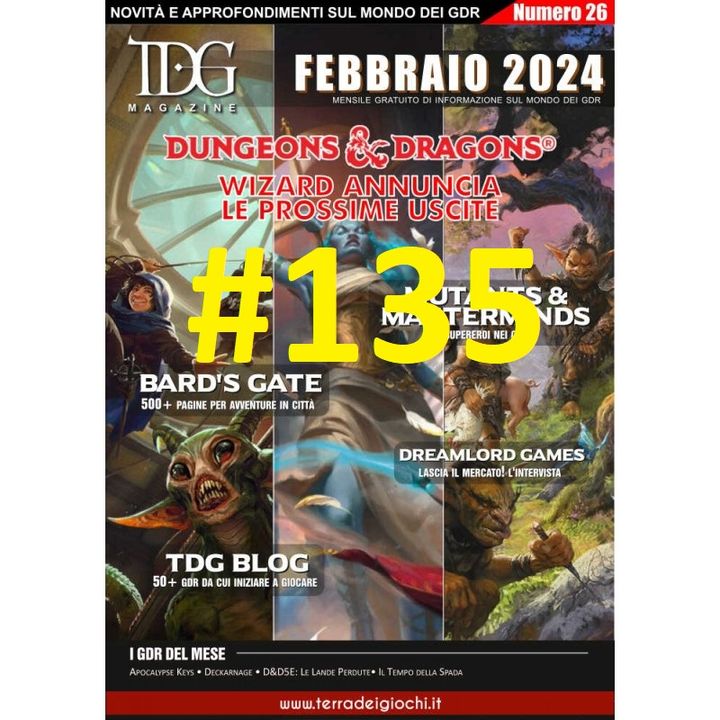 RIVISTE DI RUOLO 3 – La Terra dei Giochi Magazine: un po' catalogo e un po' fanzine - Puntata 135
