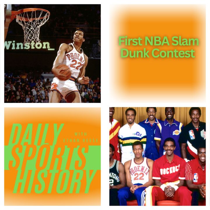 First NBA Slam Dunk Contest