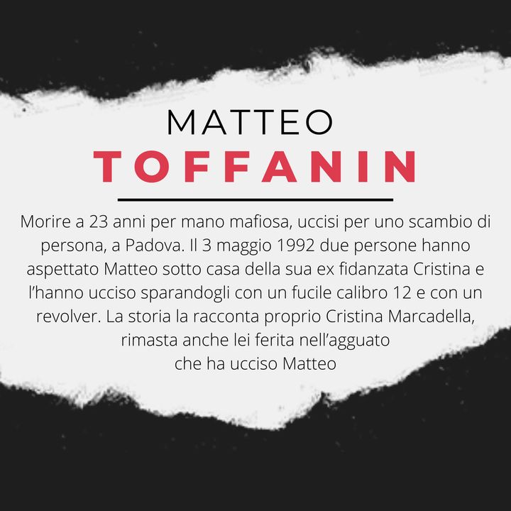Matteo Toffanin, morire per  sbaglio