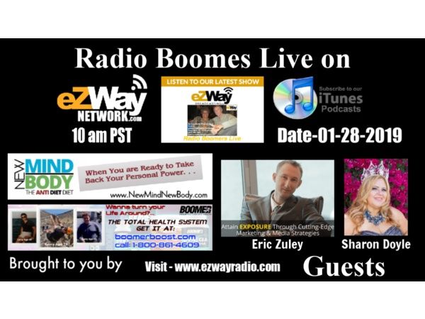 Radio Boomers Live S8 Ep 8 Feat. Eric Zuley & Sharon Doyle