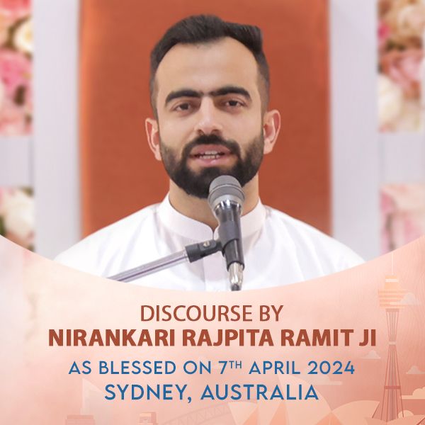 Sydney, Australia, April 07, 2024: Discourse by Nirankari Rajpita Ji