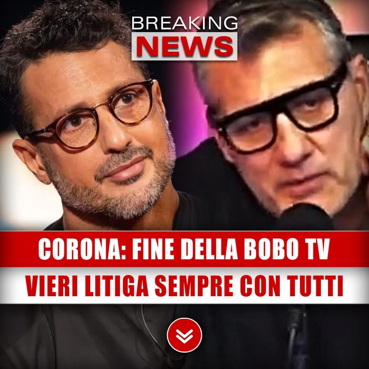 Fabrizio Corona, Fine Della Bobo Tv: Vieri Litiga Sempre Con Tutti! 