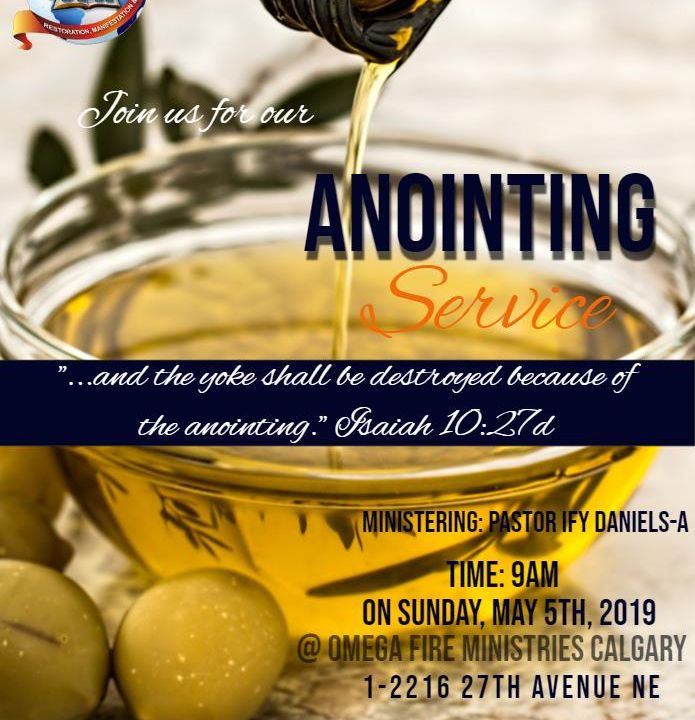 OFM Calgary Anointing Services May 5th, 2019 podcast_1557077197