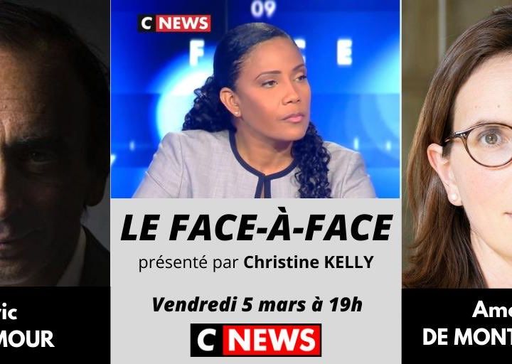 Face à l'info 5 Mars 2021 Audio : Eric Zemmour vs Amélie De Montchalin
