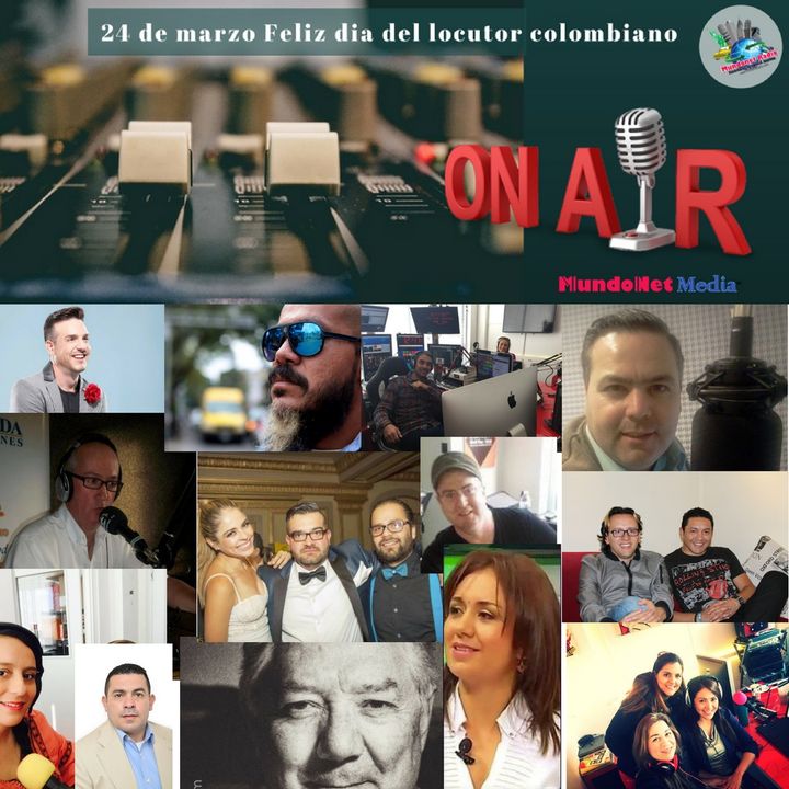 Día del locutor colombiano  24 de marzo 2018 Tertulia de la radio