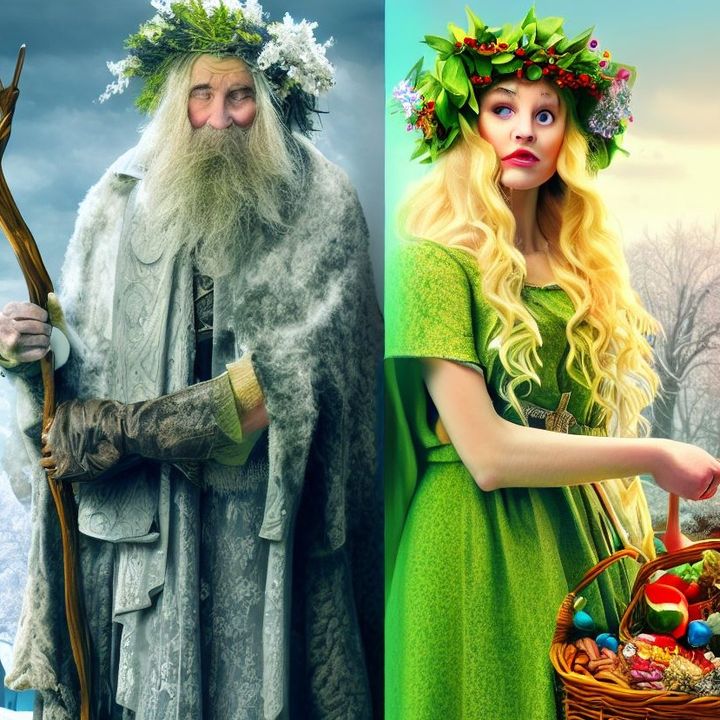 EL INVIERNO Y LA PRIMAVERA 💕 fábula sobre respeto y el amor