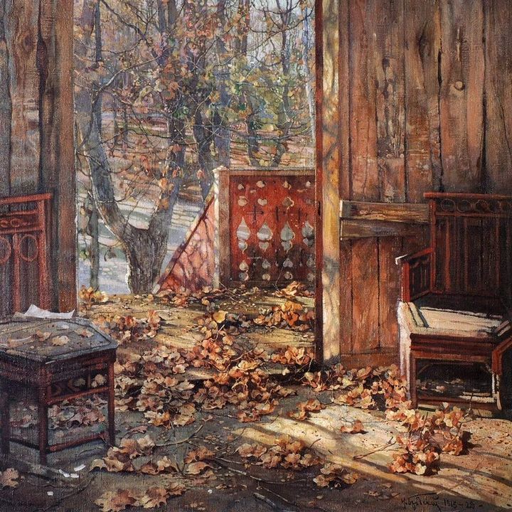 Upiór z Opuszczonego Domu - na podstawie Spadających liści I. Brodskiego