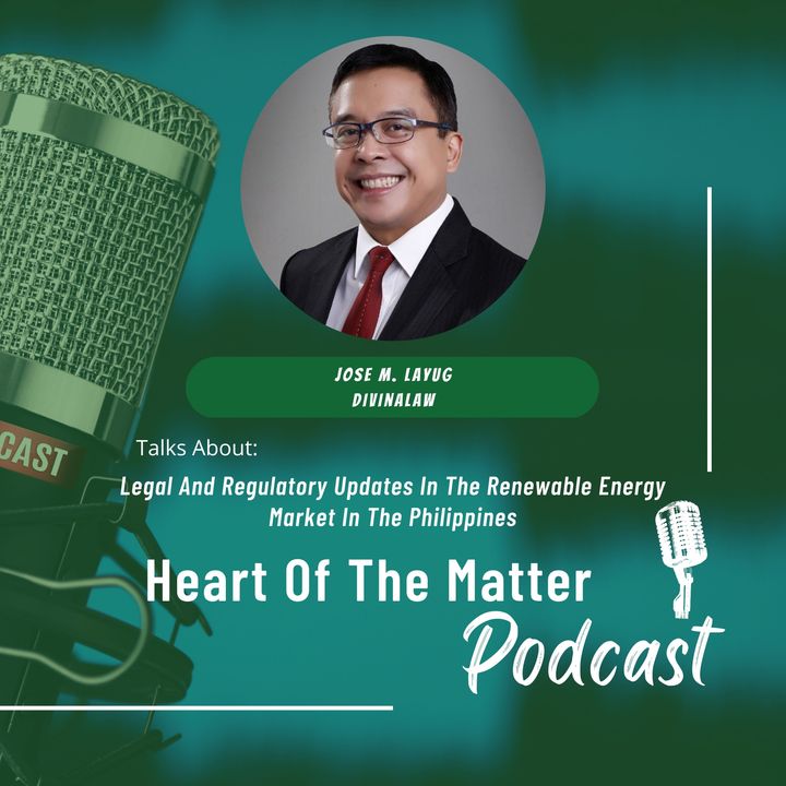 Legal And Regulatory Updates In The Renewable Energy Market In The Philippines