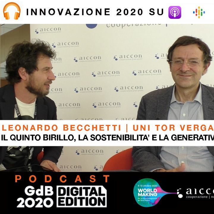 Il quinto birillo, la sostenibilità e la generatività | Leonardo Becchetti | Tor Vergata | GDB 2020