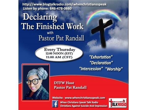 MIND RENEWAL PT 7: “POWER OF CHOICE" on Declaring The Finished Work - Pastor Pat