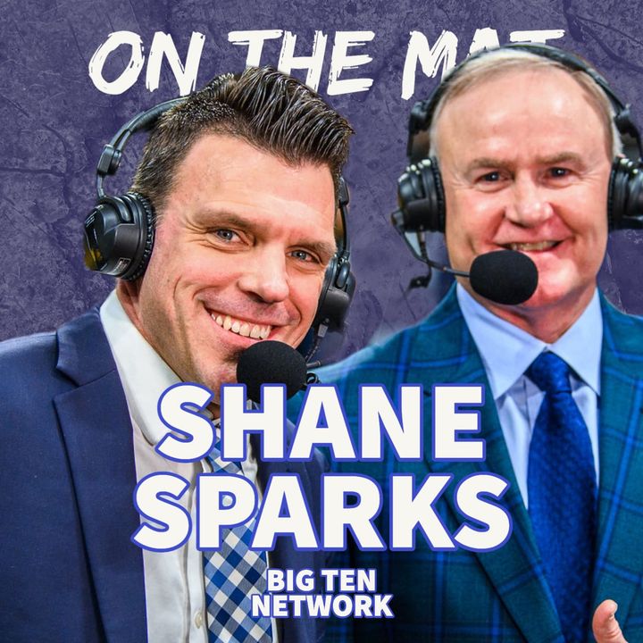 Award-winning wrestling broadcaster Shane Sparks of the Big Ten Network - OTM659