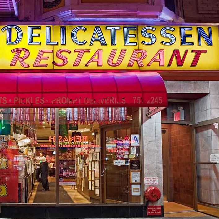 NY Delicatessen, aka Delis. That is so New York!