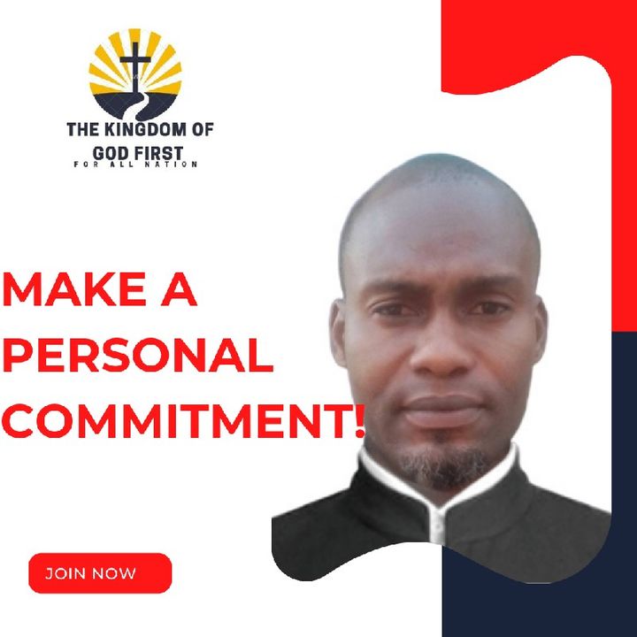 MAKE A PERSONAL COMMITMENT!