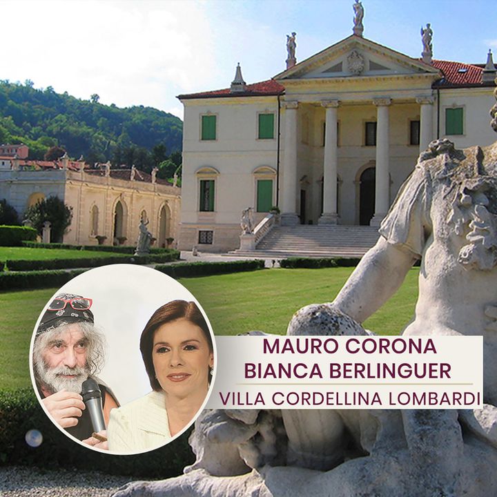 Mauro Corona e Bianca Berlinguer